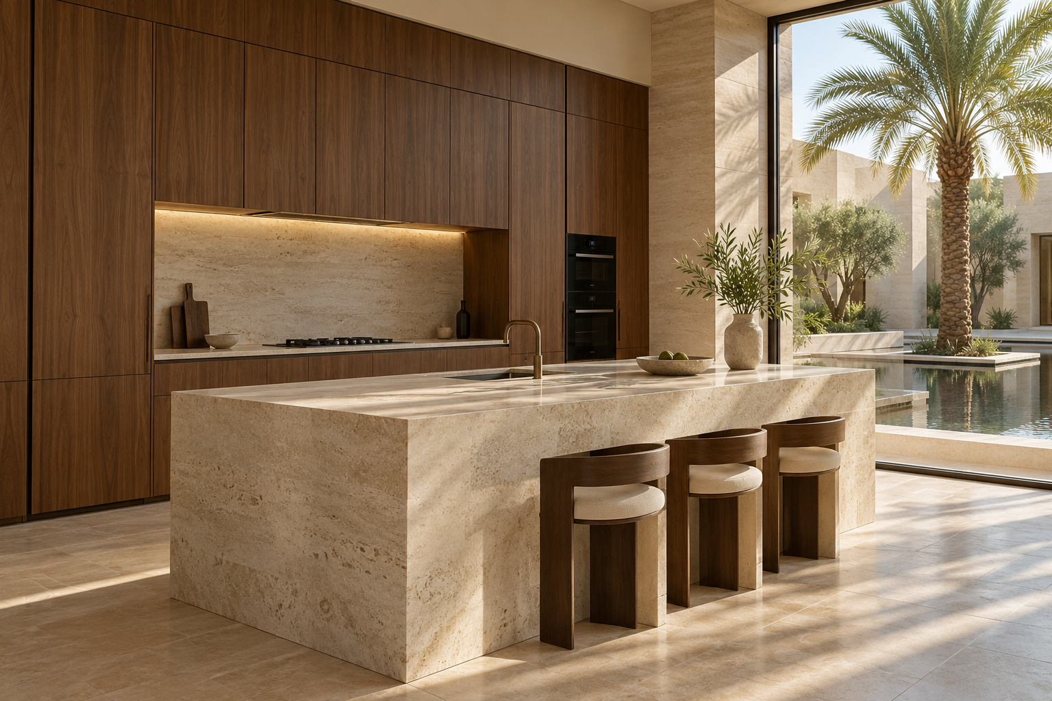 Material and interior concept